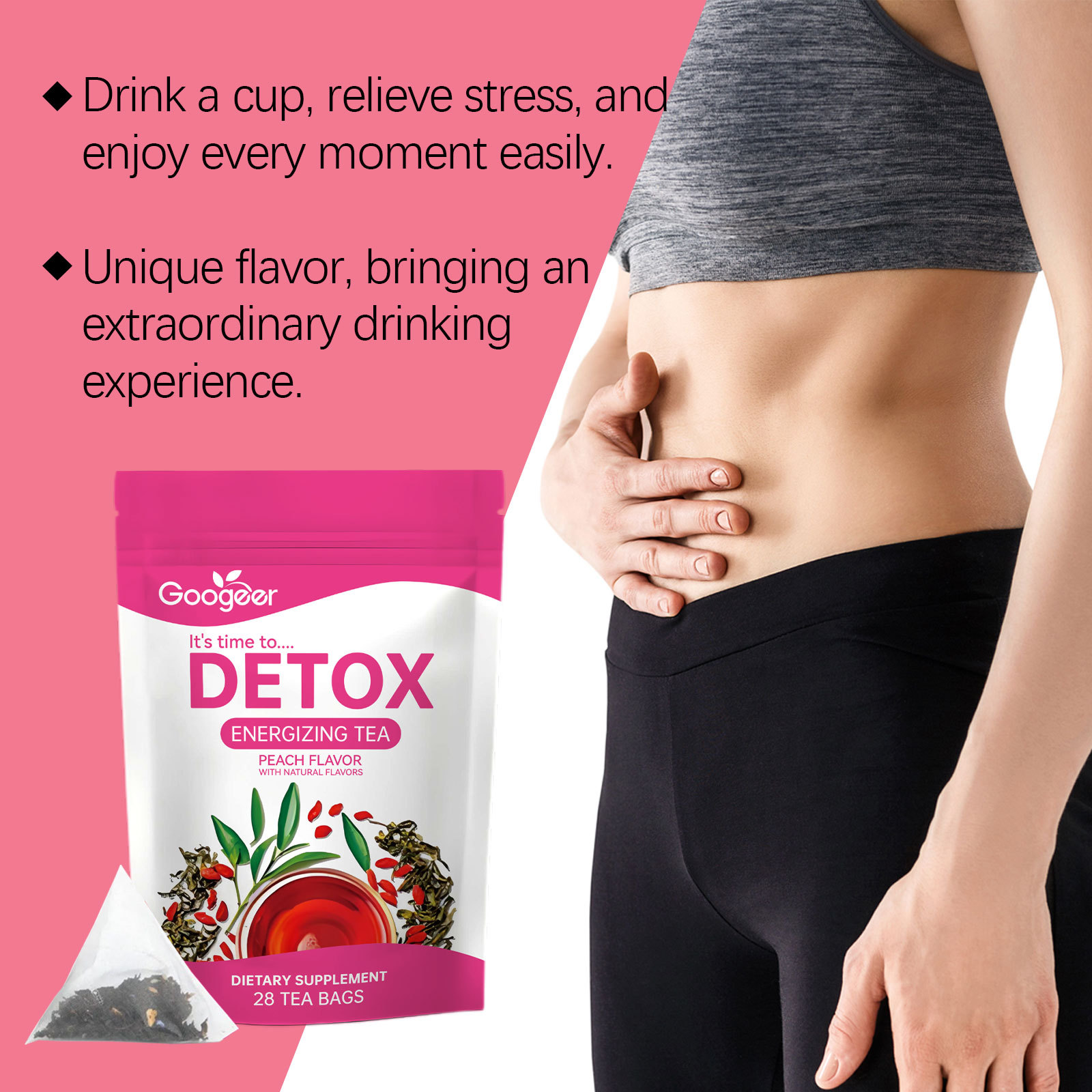 Detox Cleanse Tea - Body Treat - đánh giá và giá Herbal Tincture