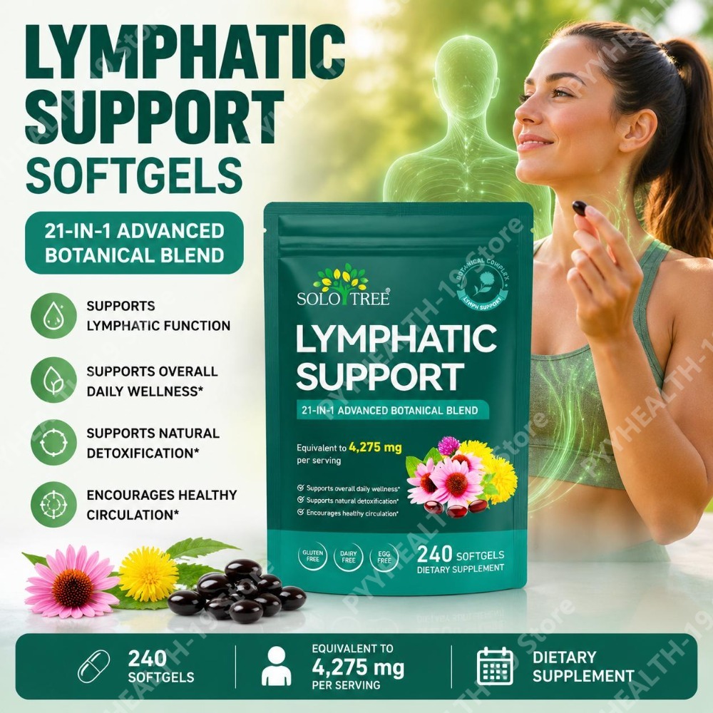 Solo Tree Lymphatic Support So - đánh giá và giá Echinacea