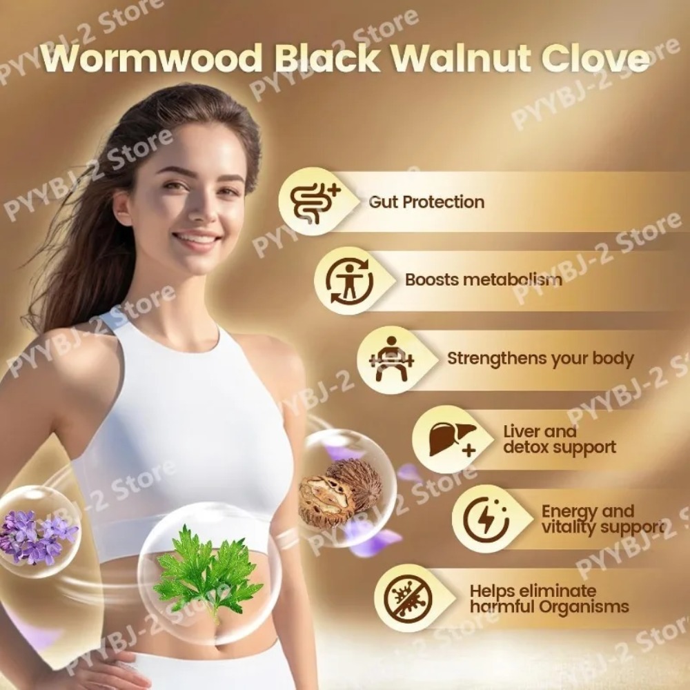 Wormwood Black Walnut Cloves 6 - đánh giá và giá Chamomile Tea