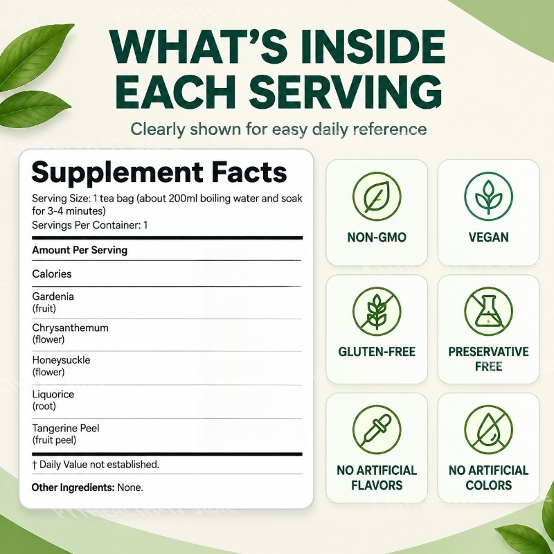 Googeer Herbal Kidney Cleansin - đánh giá và giá Chamomile Tea